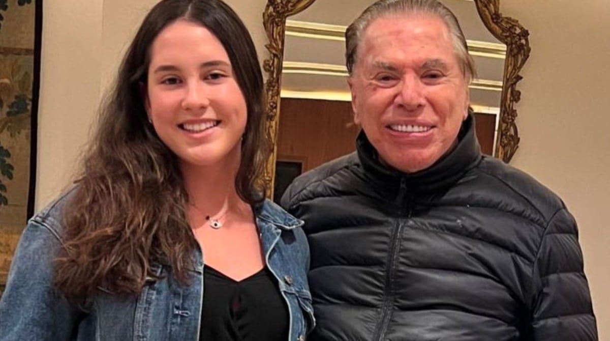 Neta de Silvio Santos se despediu do seu avô