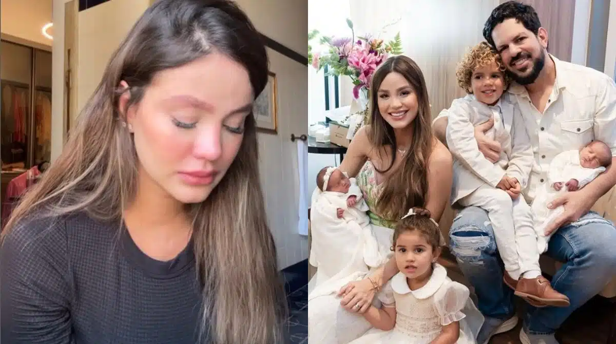 Esposa de Sorocaba fez desabafo após ter seus gêmeos