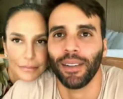 Filha de Ivete Sangalo passeou com o pai Daniel Cady