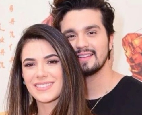 Luan Santana e Jade Magalhães fizeram viagem grávidos