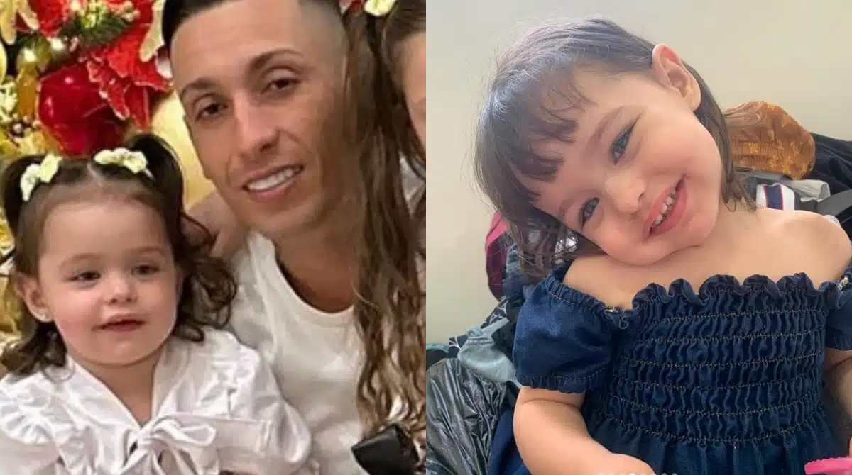 Esposa de Matheuszinho emocionou ao falar da filha