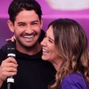 Rebeca Abravanel revelou Alexandre Pato com o filho deles