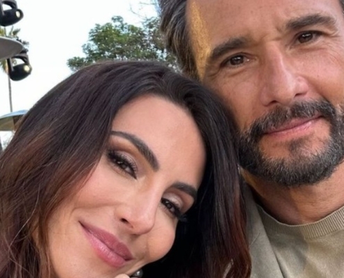 Rodrigo Santoro exibiu um passeio em família