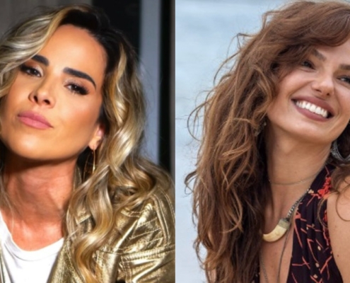 Filhos de Wanessa Camargo posaram com a madrasta