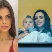 Amanda Kimberlly exibiu viagem de sua filha com Neymar