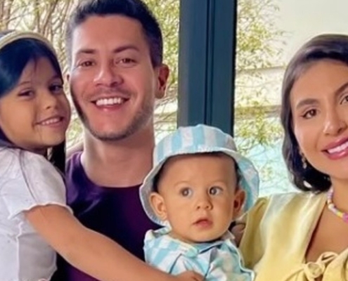 Arthur Aguiar comemorou o aniversário de sua filha