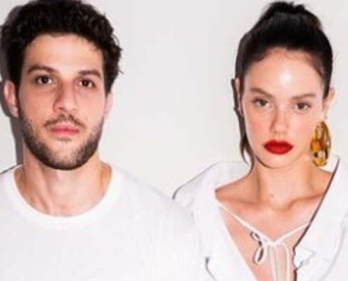 Chay Suede respondeu sobre o nome de seu filho com Laura Neiva