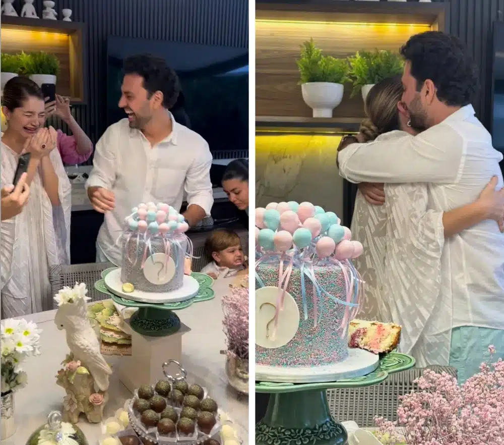 Lyandra Costa, filha de Leandro, espera uma menina