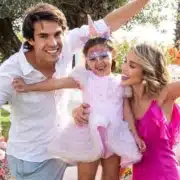 Kaká e Carol Leite celebram os 4 anos da filha com linda festa