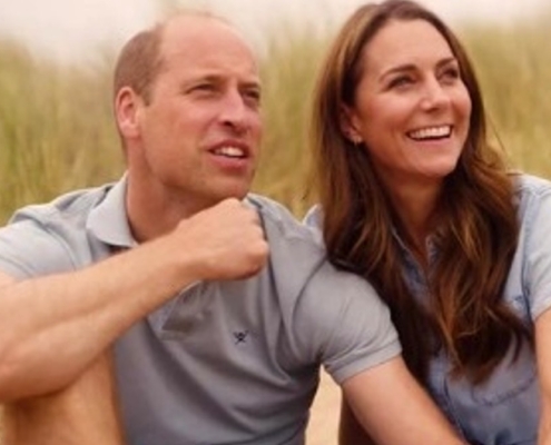 Princesa Kate Middleton e príncipe William estão passando dias com os filhos e sobrinhos