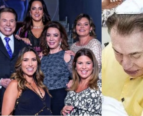 Silvio Santos apareceu com seu neto em foto inédita