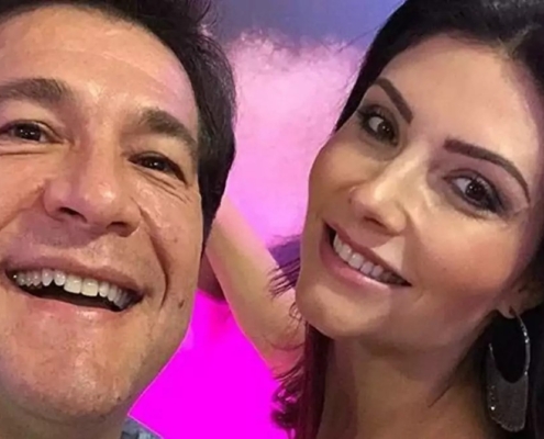 Esposa de Daniel encanta ao exibir suas filhas