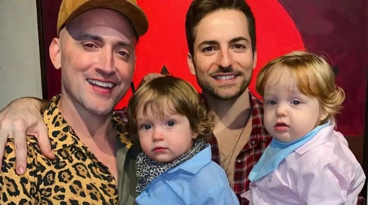 Thales surge com os filhos com Paulo Gustavo e explica decisão