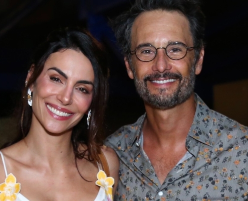 Mel Fronckowiak revelou viagem com a filha com Rodrigo Santoro