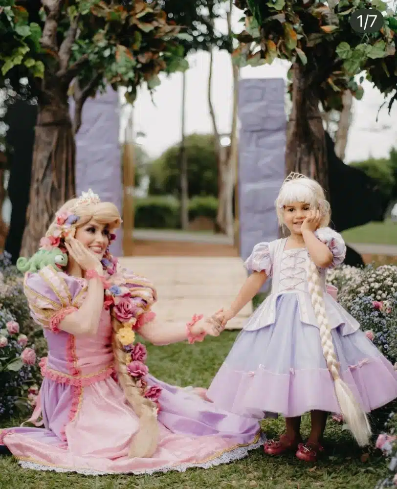 Fernanda, filha de Biah Rodrigues e Sorocaba, em sua linda festa