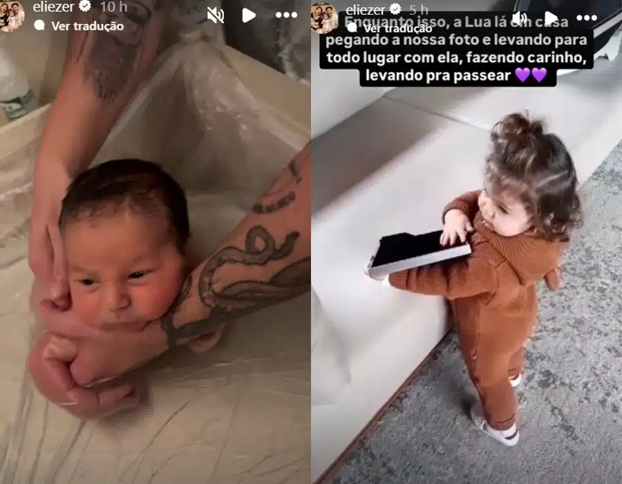 Filhos da influenciadora Viih Tube, os bebês Ravi e Lua