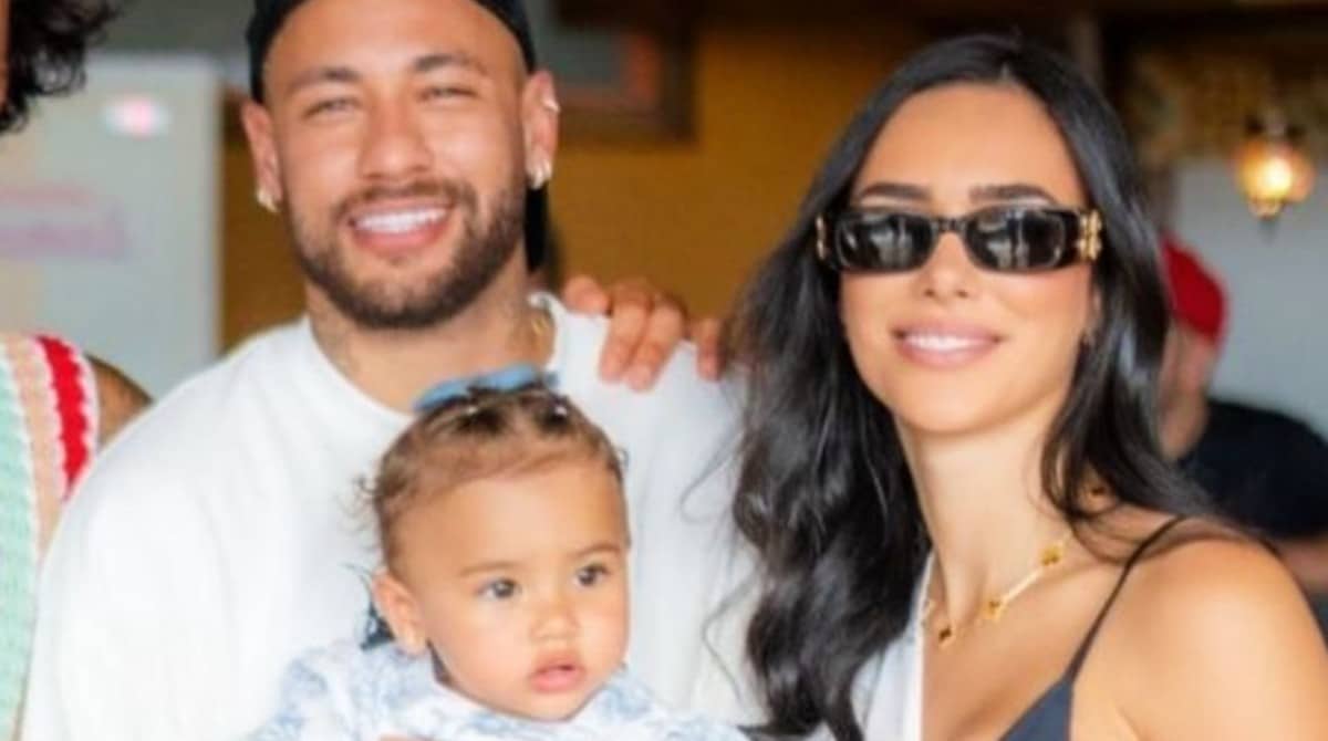 Bruna Biancardi exibiu encontro dos filhos de Neymar