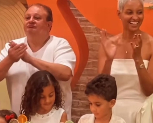 Erick Jacquin comemorou o aniversário dos filhos