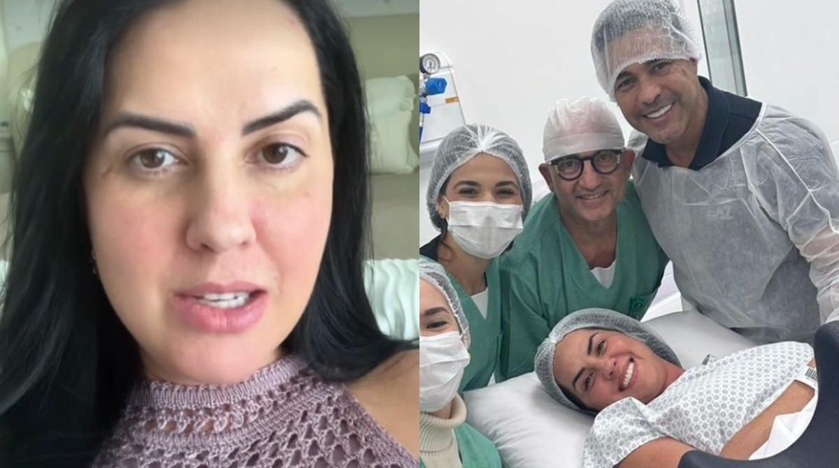 Graciele Lacerda contou sobre mudança no final da gravidez