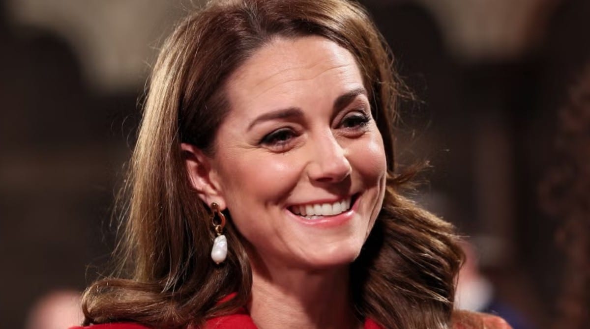 Kate Middleton falou no natal da família