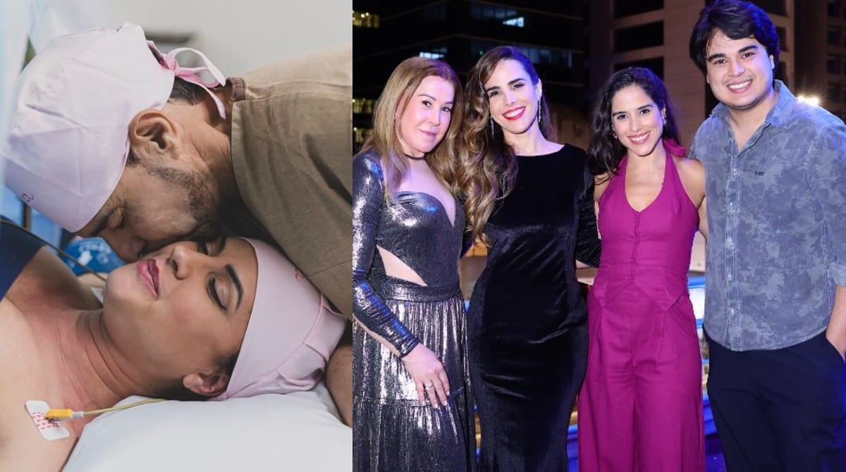 Filhos de Zilu e Zezé tiveram atitudes diferentes com a chegada da irmã