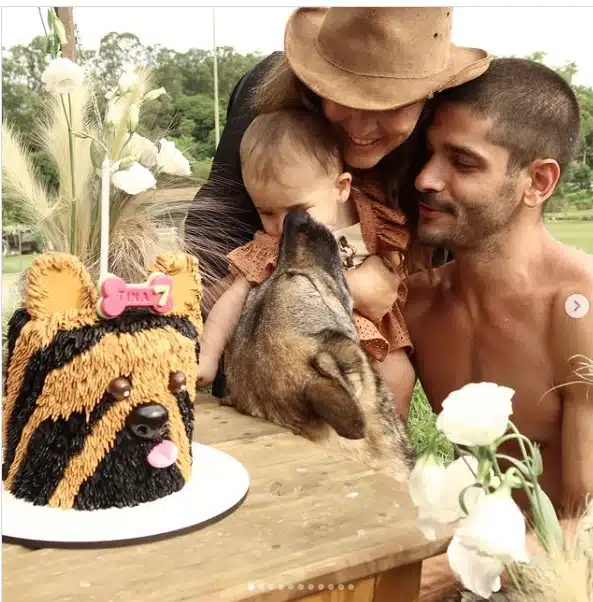 Fernanda Paes Leme celebra 9 meses de sua bebê e impressiona 