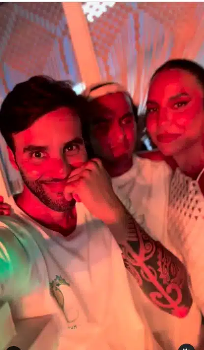 Ivete Sangalo  posa com seu marido e filho em festival na Bahia e surpreende 