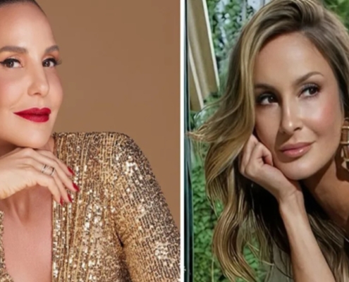 Claudia Leitte mostra sua filha e fala por que se afastou de Ivete Sangalo