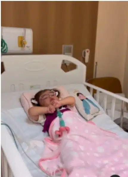 Juliano Cazarré exibi sua filha Guilhermina internada e emociona ao atualizar o estado de saúde dela