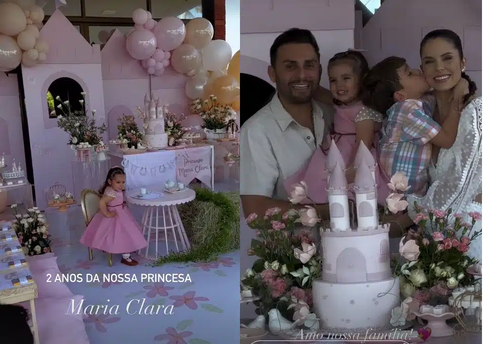 Filha de Mano Walter ganha linda festa de aniversário na mansão