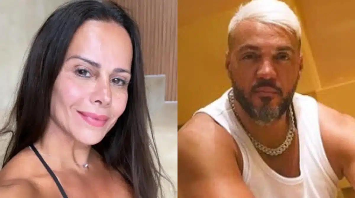 Viviane Araújo posa com seu filho e Belo fala sobre ela