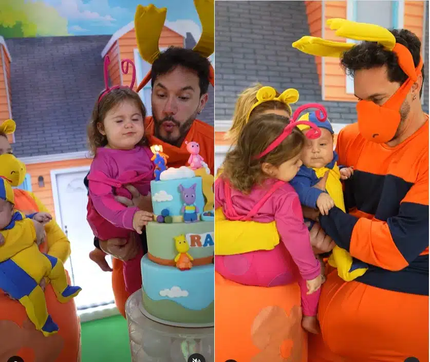 Viih Tube e Eliezer celebram 3 meses do seu bebê com festa diferente e encantam 