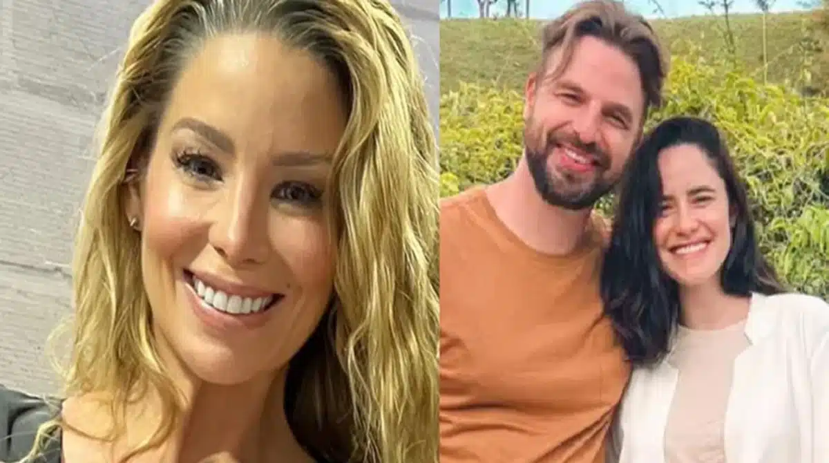 Cássio Reis surge em registro com seus filhos com Fernanda Vasconcellos e Danielle Winits e surpreende