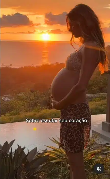 Gisele Bündchen escolheu um nome diferente para o seu filho