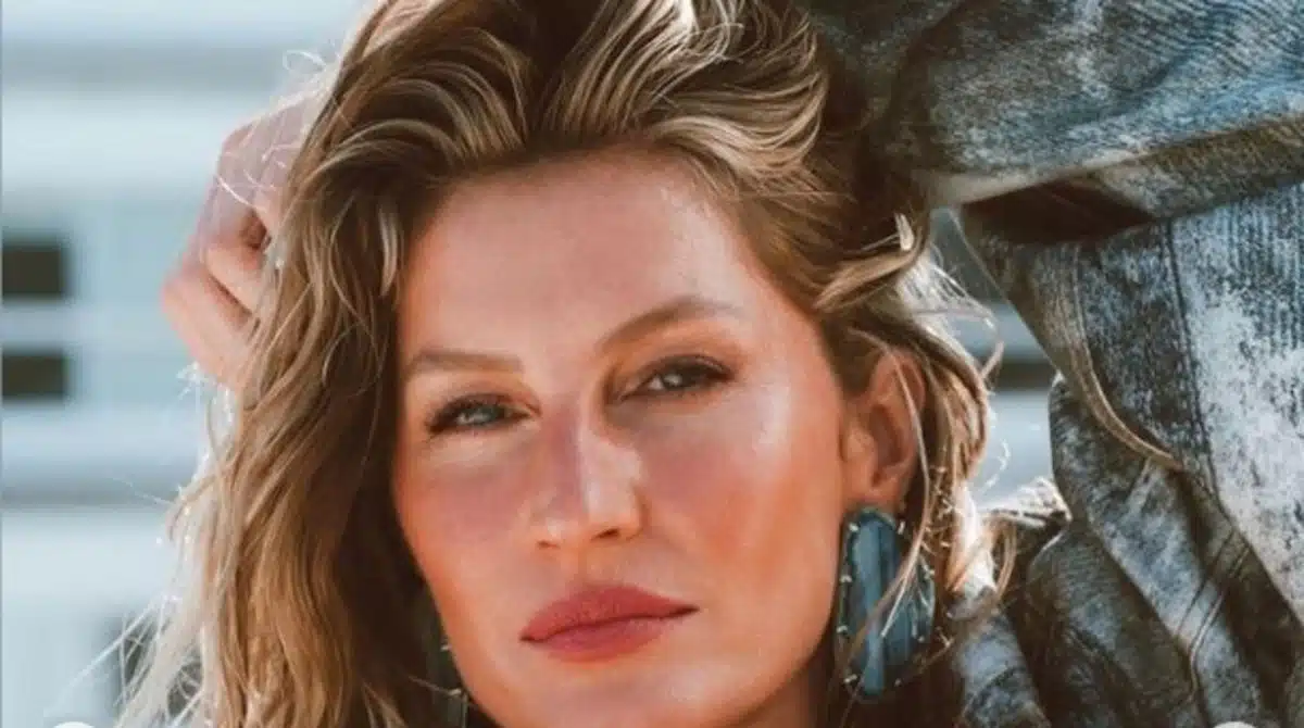 Gisele Bündchen contou o nome do filho