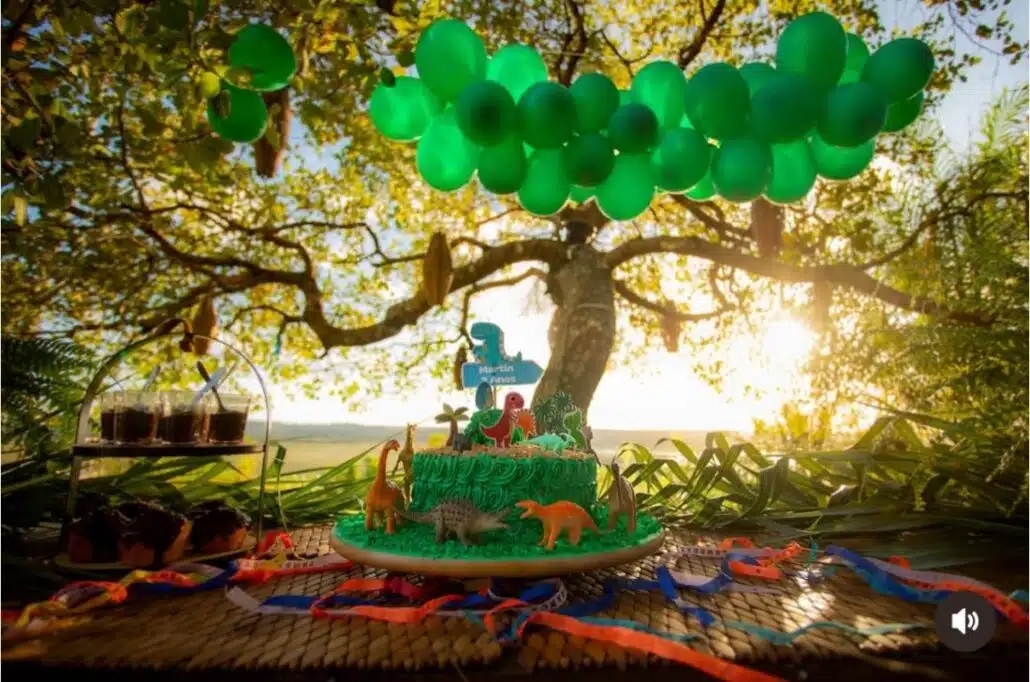 A linda decoração do aniversário do Martín, filho mais novo de Maria Cecília e Rodolfo