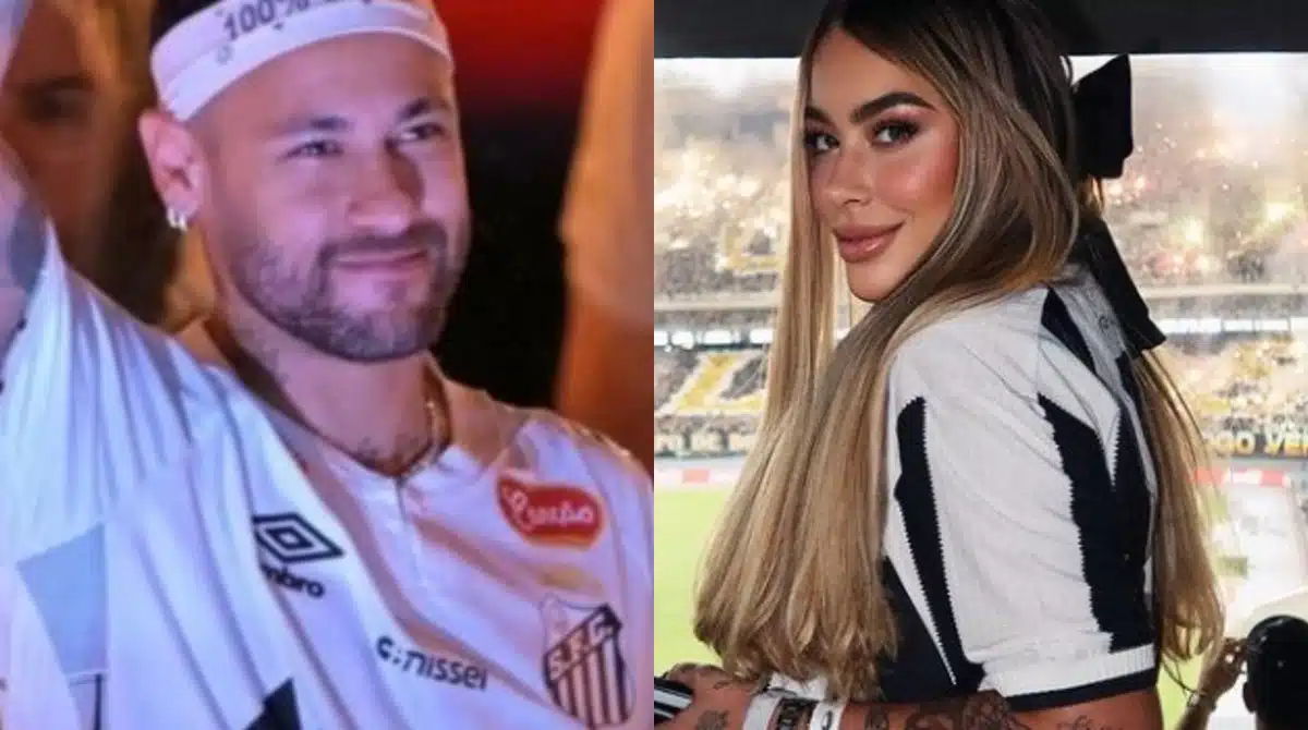 Rafaella Santos surgiu com os filhos de Neymar em rara aparição