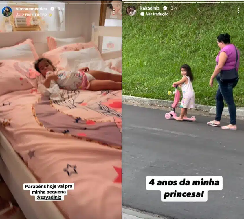 Simone Mendes celebra os 4 anos de sua filha e faz linda declaração