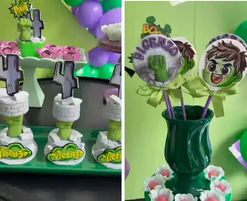 Sthefany Brito mostra detalhes da decoração da festa de 4 meses de seu bebê e encanta 