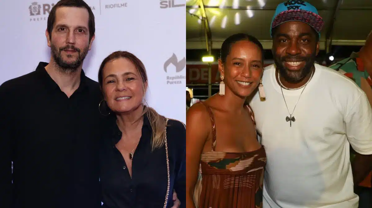 Adriana Esteves apareceu com Taís Araújo e a filha dela