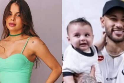 Amanda Kimberlly mostrou a filha no acostamento da estrada e falou