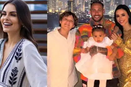 Amanda Kimberlly revelou fofo encontro da sua bebê com irmãos