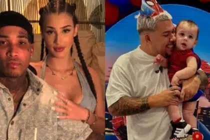 Bia Miranda exibiu o rosto da filha caçula