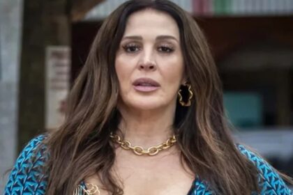 Morando em Portugal, Claudia Raia posa com seus filho em passeio e impressiona