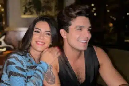 Jade Magalhães e Luan Santana festejam os 3 meses da bebê