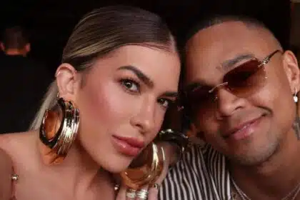 Lorena Improta e Léo Santana mostram a filha trabalhando com a vó