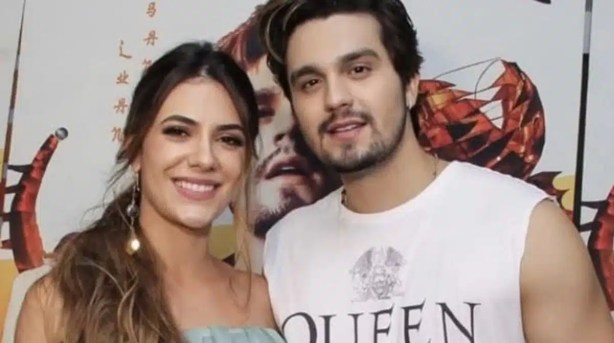 Luan Santana posou com a sua filha no seu aniversário