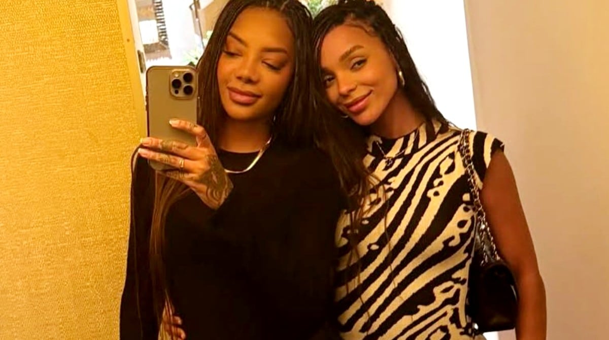 Ludmilla e Brunna mostraram sua filha Zuri