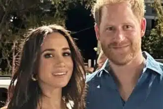 A duquesa Meghan Markle surgiu com os filhos