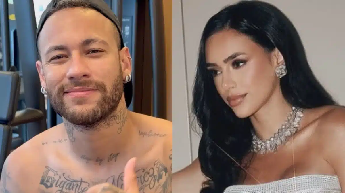 Bruna Biancardi surgiu com Neymar em meio a suposta crise